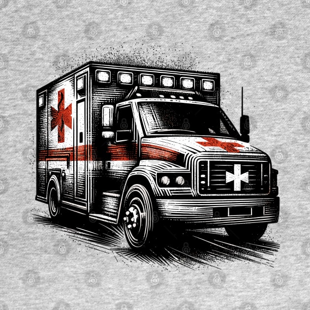 Ambulance by Vehicles-Art